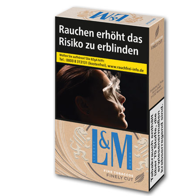 L&M Simply Blue 8,60 € Zigaretten