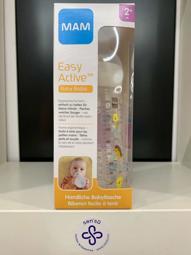 MAM Easy Active Baby Bottle biberon 270ml 2+m Unis
