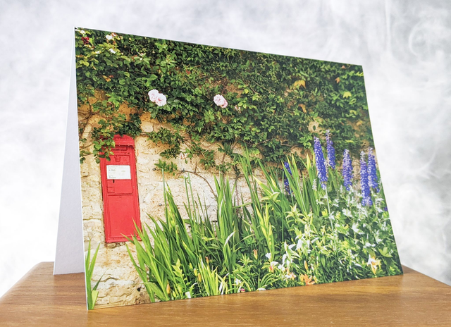Letter Box Blank Card