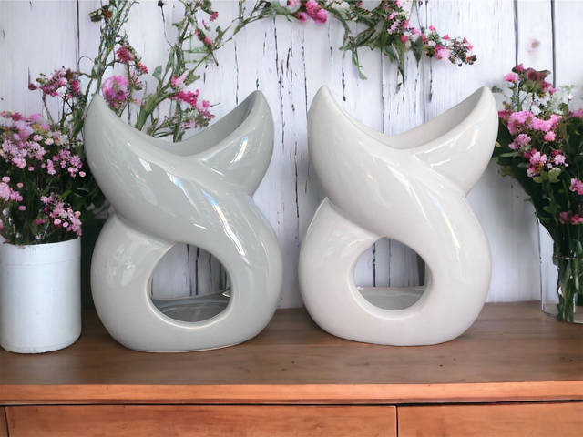 Small Cross Over Tea Light Burner