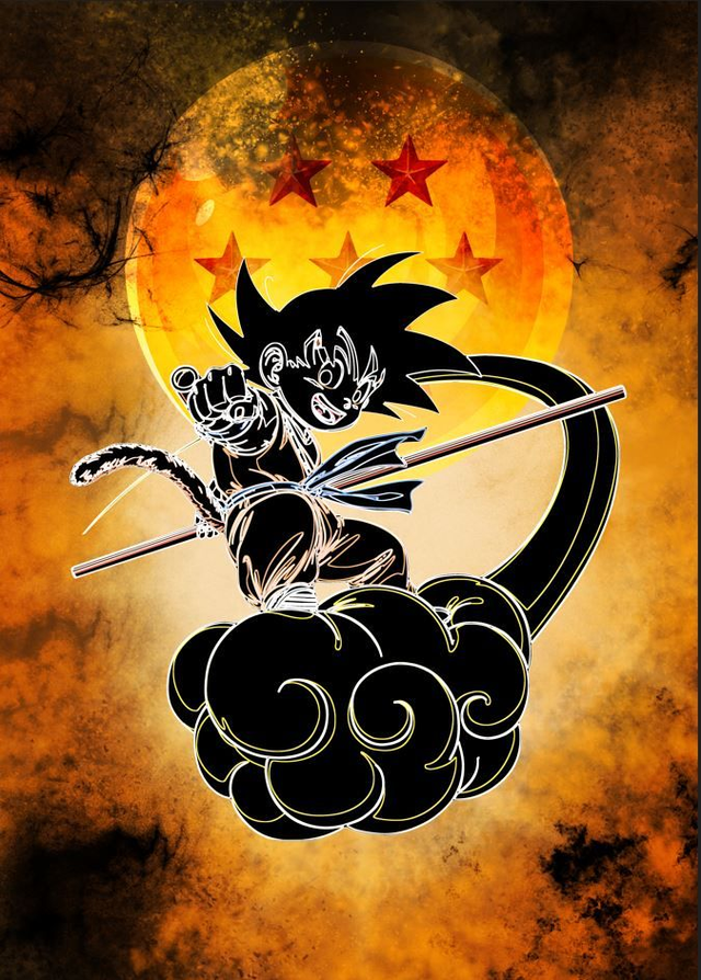 Poster Kid Goku
