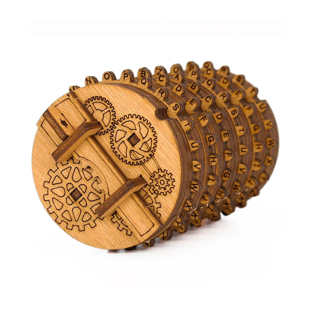 Kryptos - Cryptex Wooden Kit