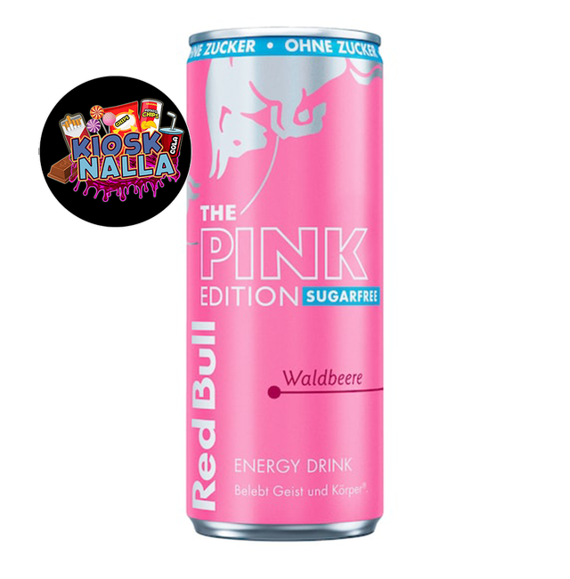 Red Bull Energy Drink Pink Edition Waldbeere Sugarfree 0,25l