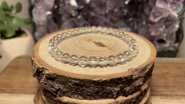 Bracelet CRISTAL DE ROCHE 6mm
