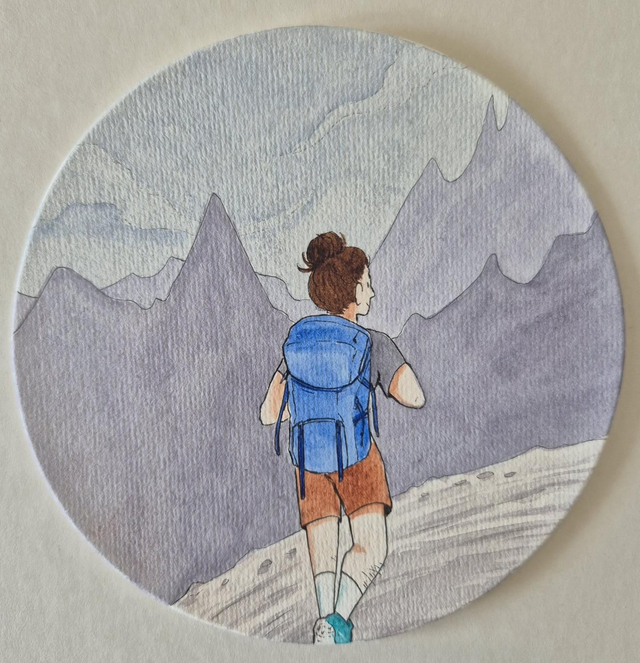 Ink24#8 Treck - Aquarelle