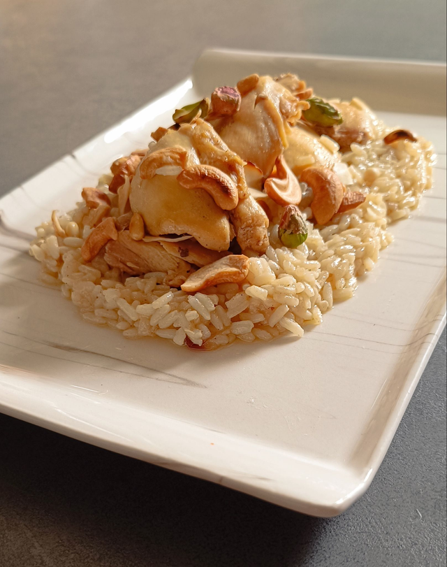 Riz au poulet