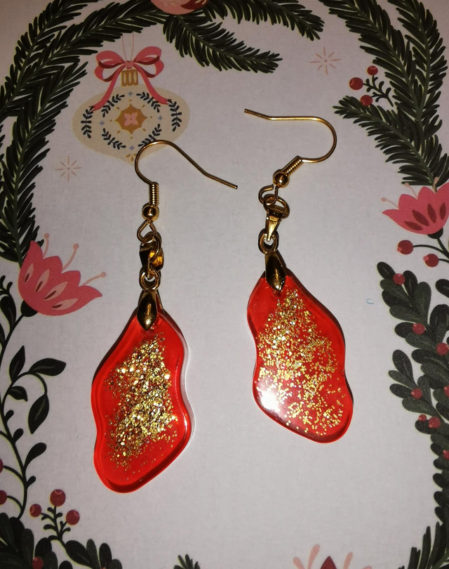 Boucles d&#039;oreilles festives 