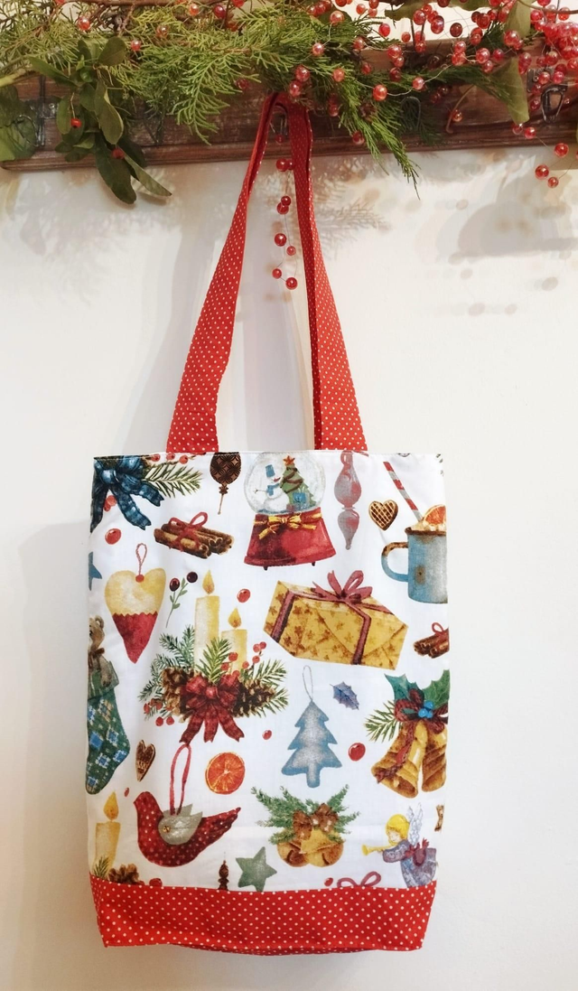 Sac Tote-Bag de Noël