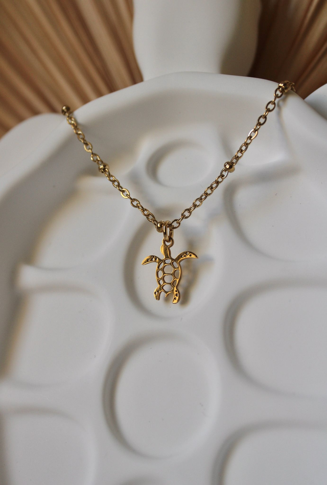 Bracelet de cheville tortue 