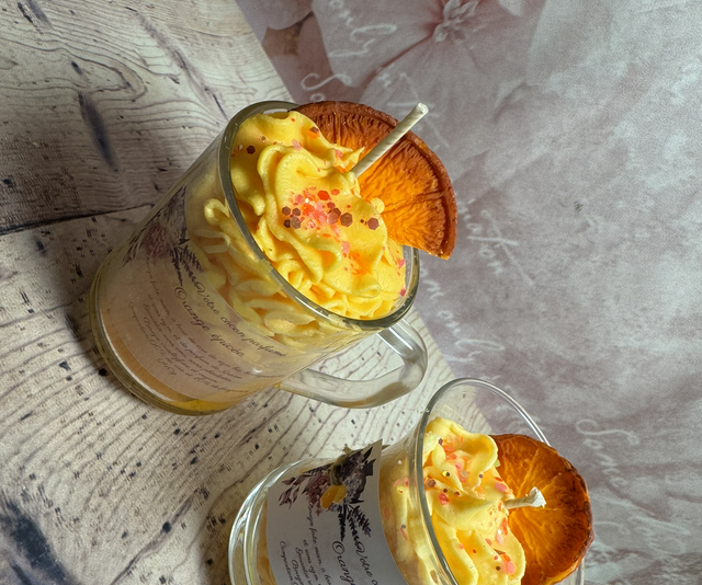 Bougie exquise orange épicée