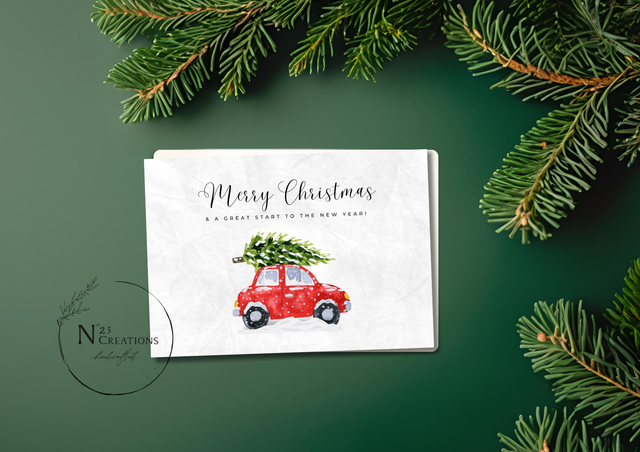 Christmas cards - Set of 4