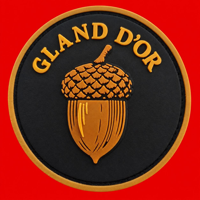 Patch pvc Gland d'or 