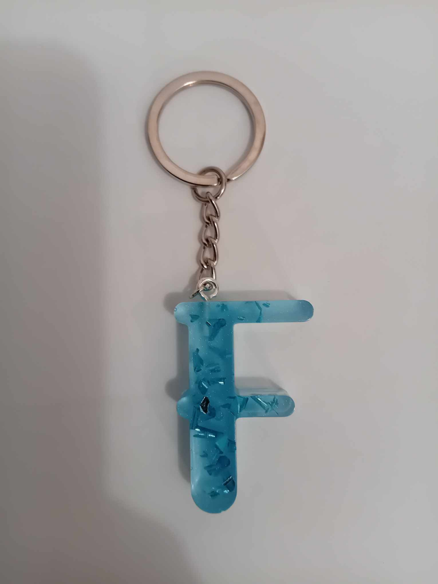 porte clef lettre F