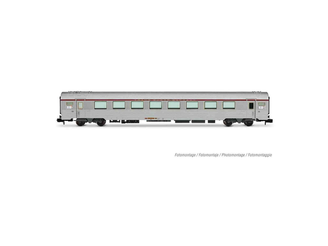 voiture TEE A8tu &#039;Mistral&#039; Nice - Paris, livrée Inox Arnold HN4503 N