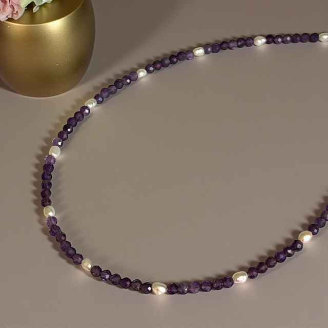 Collier Aura Améthyste 