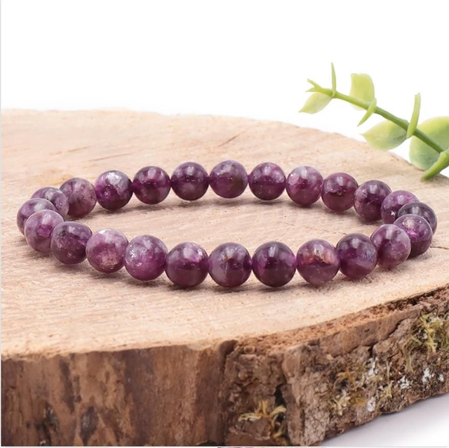 Lepidolite Bracelet 8mm