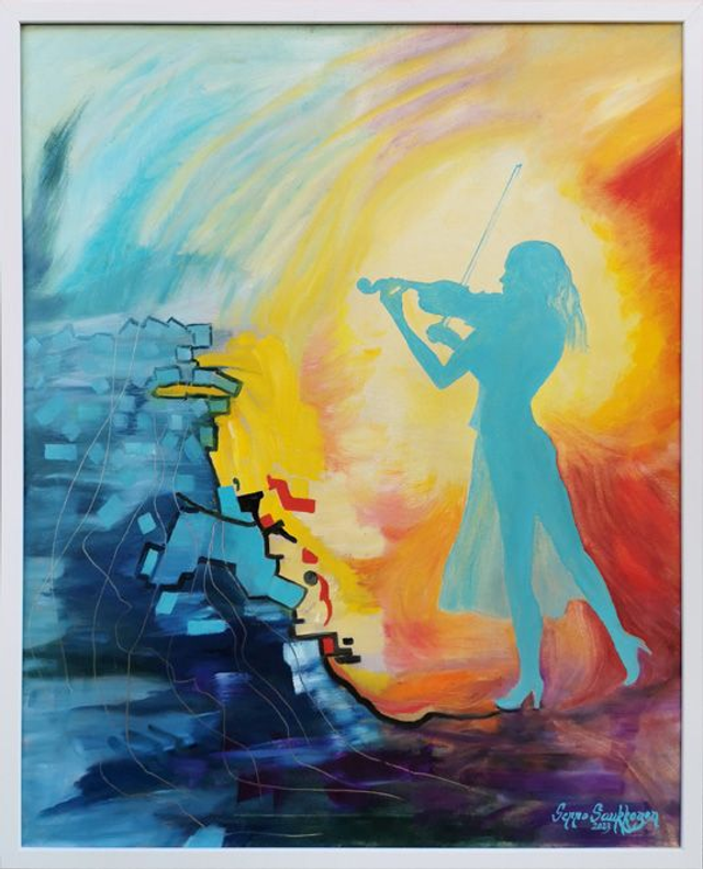 04. VIULISTI 1. (81X65 CM)