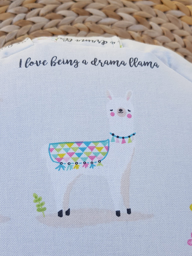Mini Zafu pour enfant aux motifs de cactus et lamas - DRAMA LAMA