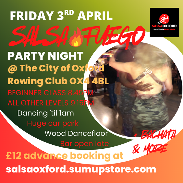3rd April Friday Salsa Party