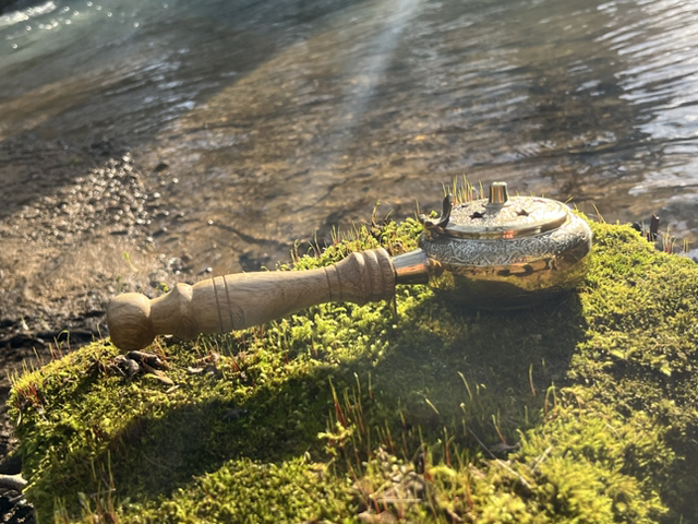 Encensoir en laiton « purif star »