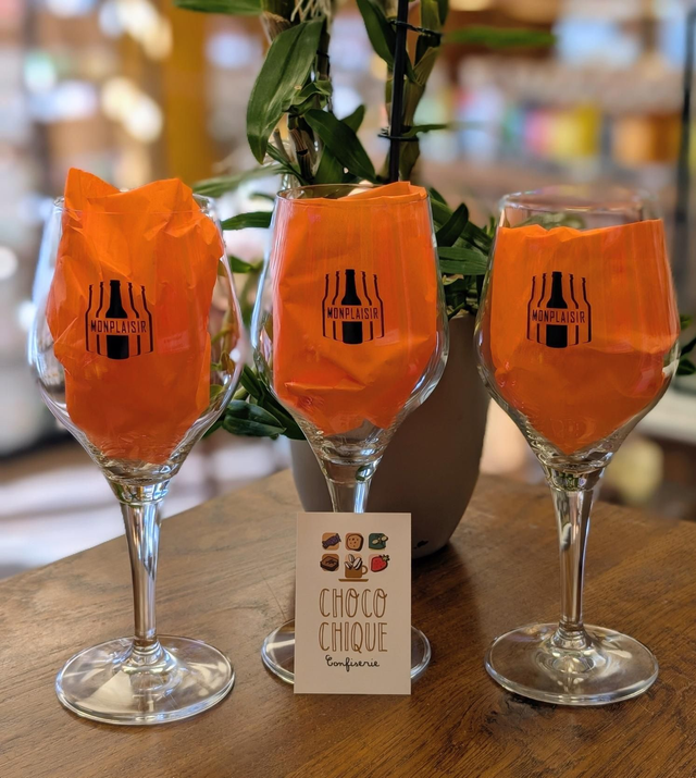 Verre de la Brasserie Etliso 