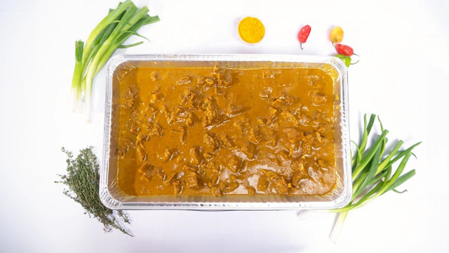 Curry Goat - Large Tray (18-20 servings) 