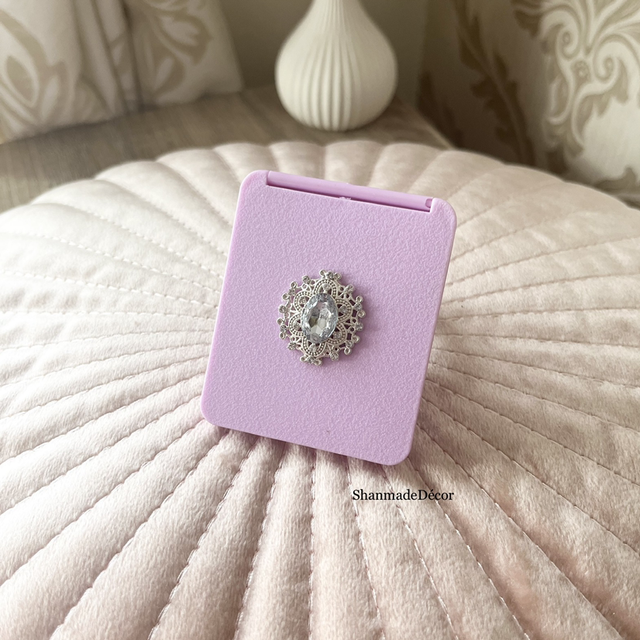 Purple Pocket Mirror