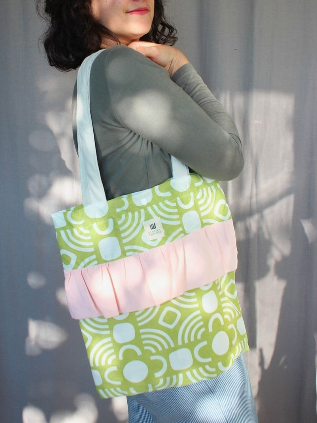 Sac à volant Abricot - 99% upcyclé, fabriqué en Occitanie