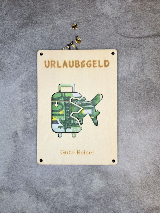 Geldgeschenk "URLAUBSGELD"