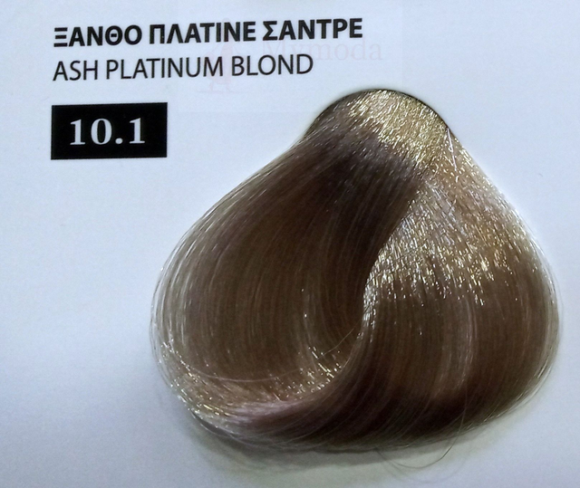 ΒΑΦΗ ΜΑΛΛΙΩΝ EXCLUSIVE ΣΕ ΕΠΑΓΓΕΛΜΑΤΙΚΗ ΣΥΣΚΕΥΑΣΙΑ 100ml Νο 10.1 ΞΑΝΘΟ ΠΛΑΤΙΝΕ ΣΑΝΤΡΕ