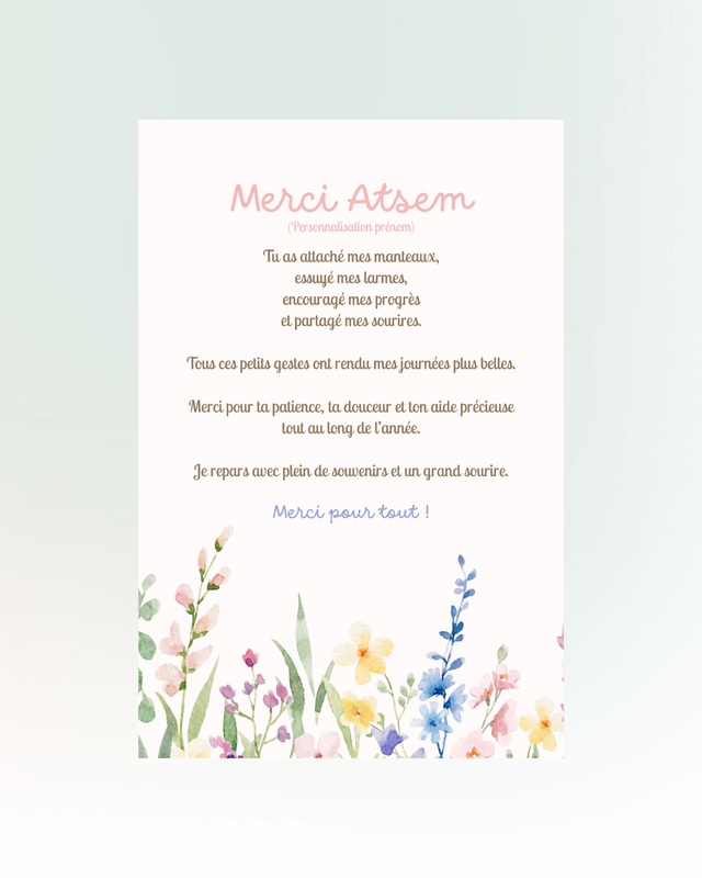 Carte Merci Atsem