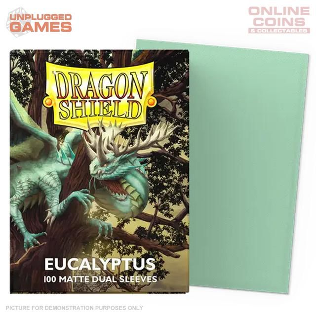 Dragon Shield Sleeves Standard Size: Eucalyptus Matte Dual