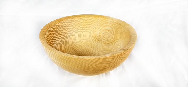 MA37 Medium Bowl in Ash Wood by Meyrick Ames, 12.5cm x 10cm, Wood