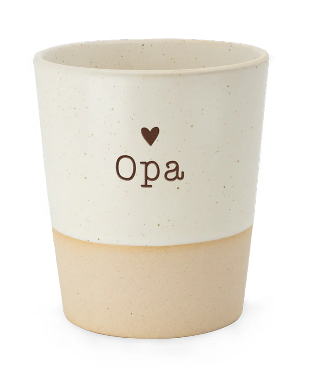 Special ceramics mok Opa