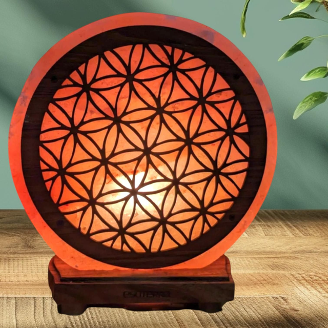 Lampe frame &quot;Fleur de vie&quot;