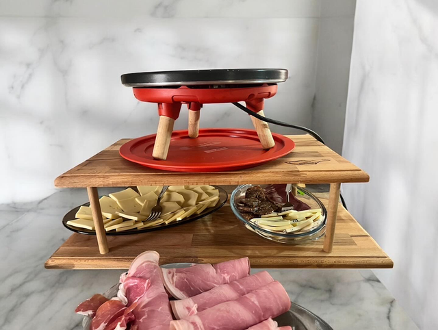 Support machine à raclette