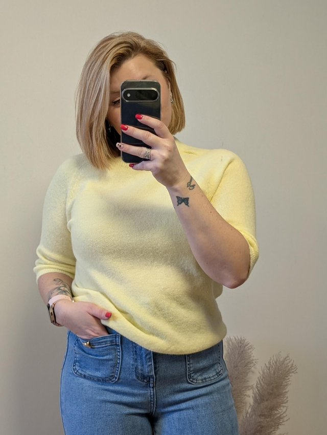 Pull Léonie jaune 