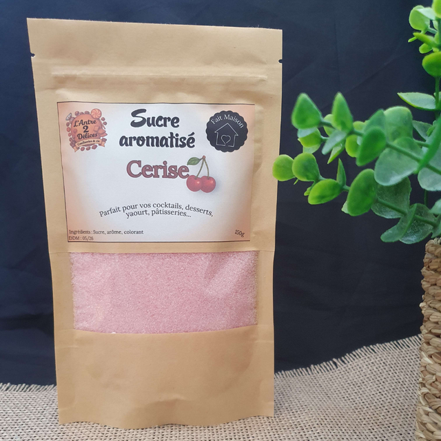 Sucre Aromatisé Cerise - 150g