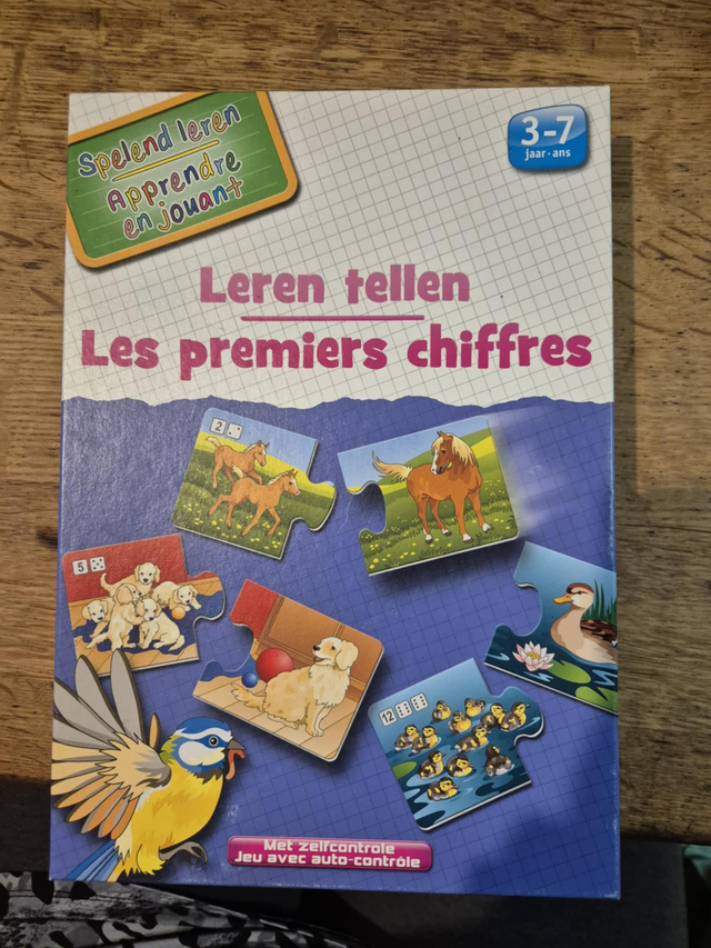 Puzzle les premiers chiffres 