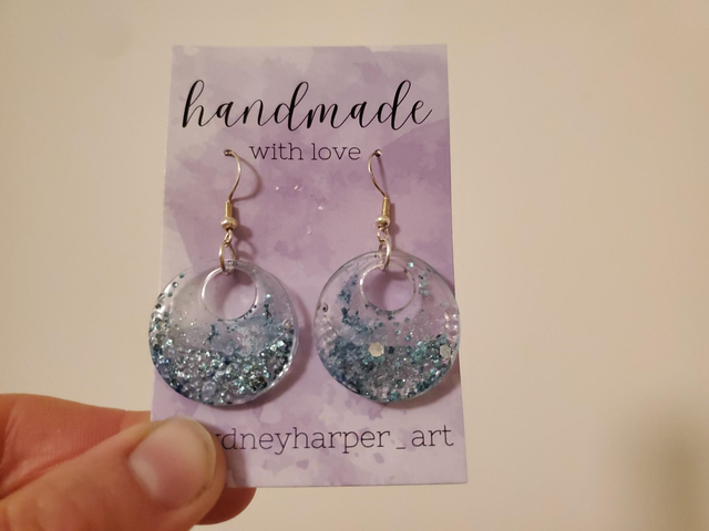 Glittering Blue Ocean 