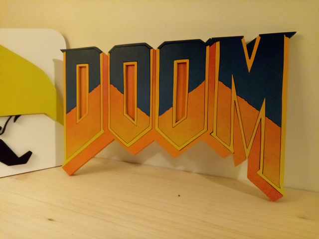 Doom - 29 x 18 cms
