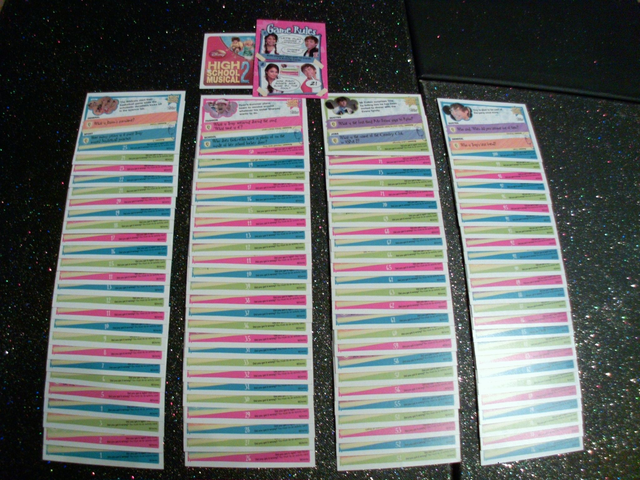 High School Musical 2 1 To 100 Original Trading Card Full Set