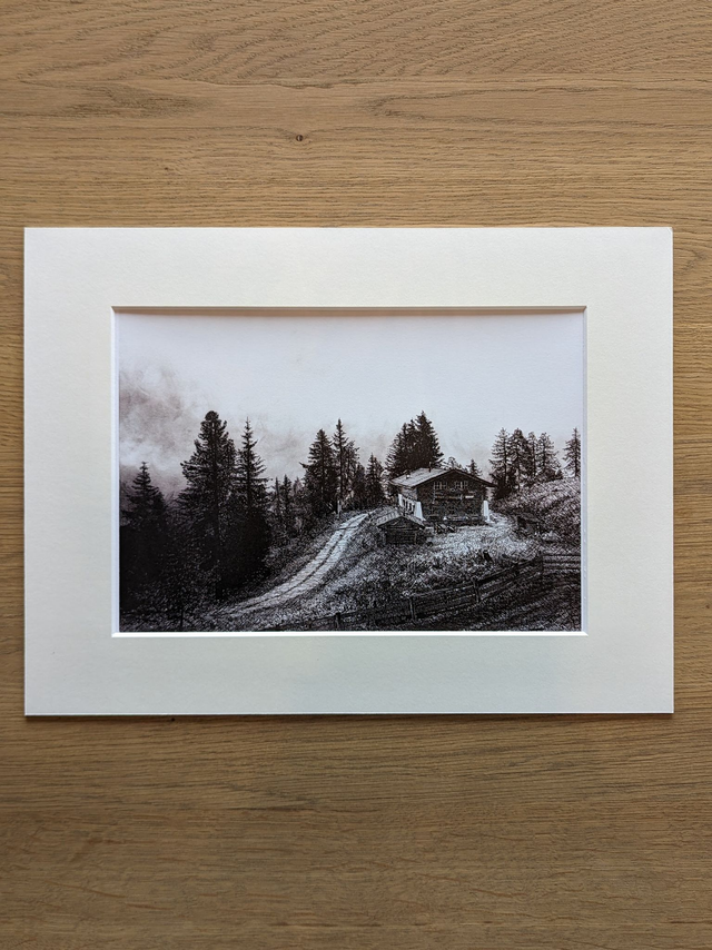 Artprint "Auffangalm"