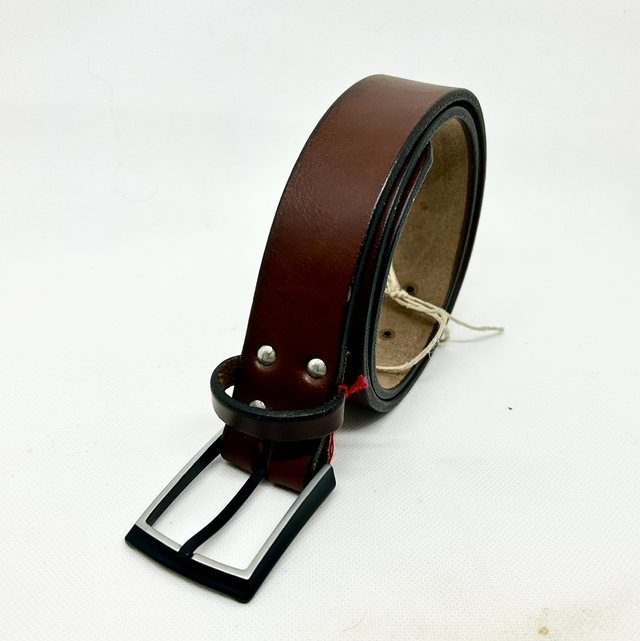 Ceinture marron et noir 
