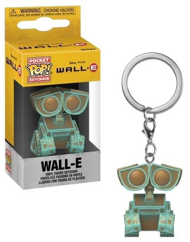 WALL-E (Patina) - Disney/Pixar - Pocket Pop Keychain 4cm 🤖✨