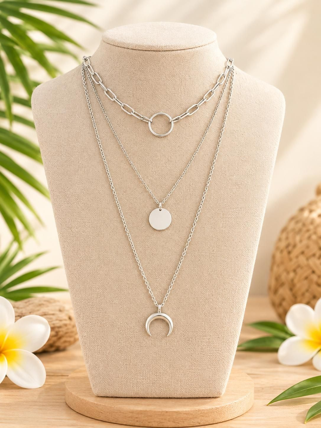 Collier / Sautoir Trois rangs 