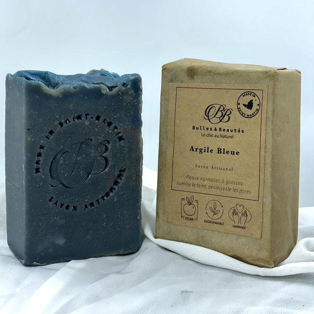 Savon- SOAP- Argile Bleue- BLUE CLAY