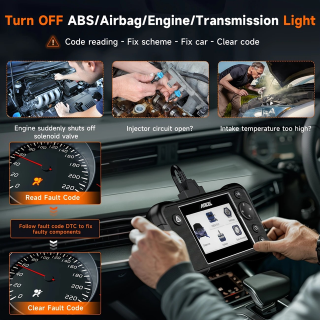 ANCEL FX3000 Elite OBD2 Scanner Diagnostic Tool