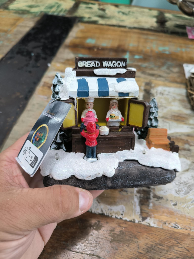 DÉCORATION SCENE DE NOËL LUMINEUSE 