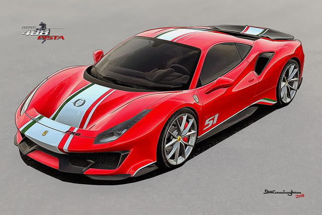 C180608 Ferrari 488 Pista Piloti Edition 2018